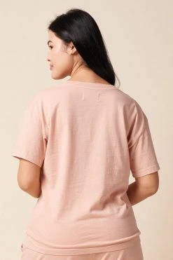The Standard Stitch Clothing Relaxed V - Pale Pink
