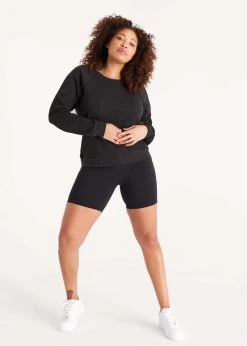 The Standard Stitch French Terry Raglan Sweatshirt Clothing