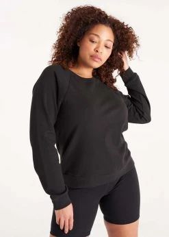 The Standard Stitch French Terry Raglan Sweatshirt Clothing