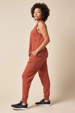 The Standard Stitch Vintage Tank - Clay