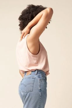 The Standard Stitch Vintage Tank - Pale Pink Best Sellers
