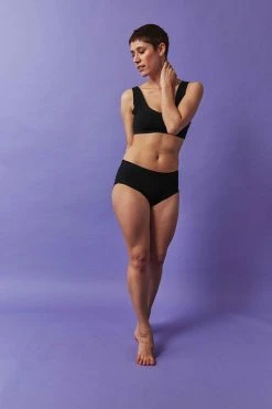 Thunderpants USA Plain Black Bralette Best Sellers