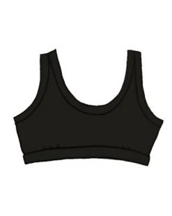 Thunderpants USA Plain Black Bralette Best Sellers