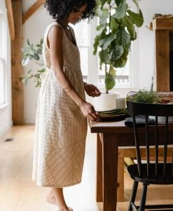 Anchal Tie Back Tank Midi Dress