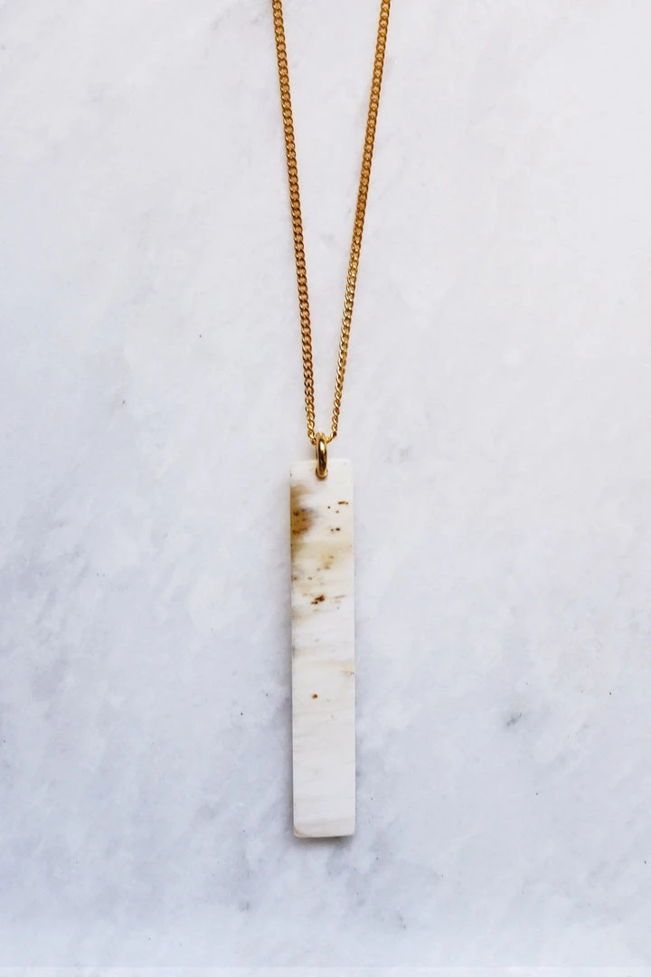 Hathorway Tinh Horn Pendant Necklace 6 Hathorway Tinh Horn Pendant Necklace