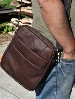 Tiradia Cork Voyager Cork Satchel