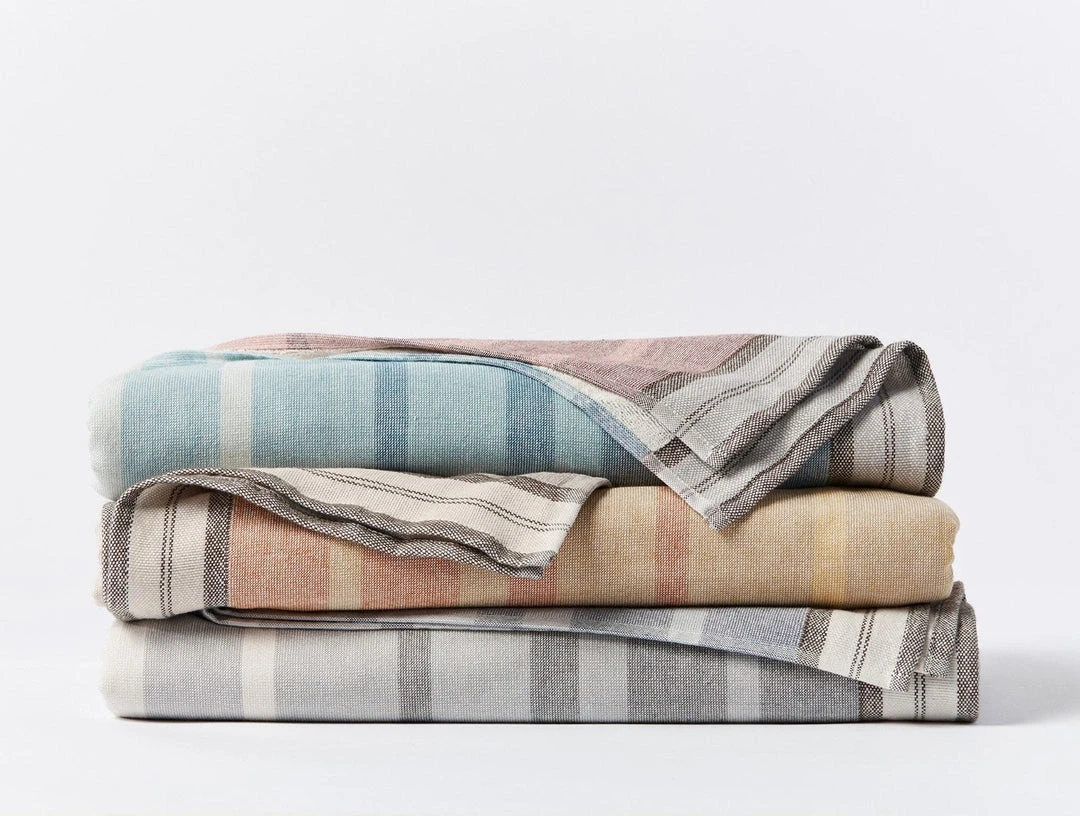 Coyuchi Home Goods Tomales Beach Towel - Rosehip / Deep Ocean 6 Coyuchi Home Goods Tomales Beach Towel - Rosehip / Deep Ocean