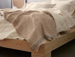 Coyuchi Topanga Matelasse Throw Blanket Home Goods