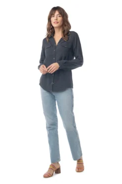 Synergy Organic Clothing True Blue Top - Black