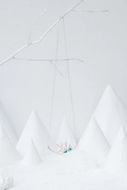 CÂPÂ Jewelry Tundra Landscape Recycled Necklace