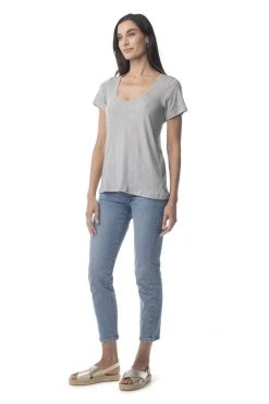 Synergy Organic Clothing Ultimate Tee - Heather Gray