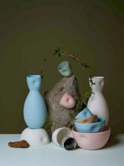 Middle Kingdom Kitchen + Dining Unique Porcelain Carafe