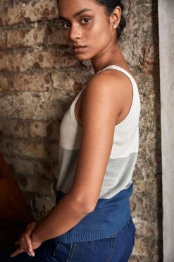 No Nasties V-Neck Knit Tank Clothing