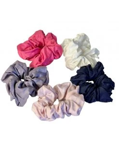 Valani Accessories Cora Tencel Scrunchie 5-Pack