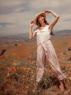 Valani Clothing Malina Tencel Top - Cloud Dancer