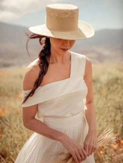 Valani Clothing Malina Tencel Top - Cloud Dancer