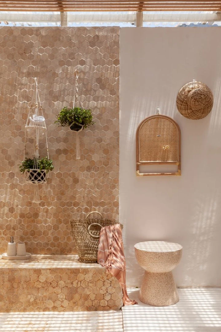 Village Thrive Arch Rattan Jewelry Hanger Home Goods 4 Village Thrive Arch Rattan Jewelry Hanger Home Goods