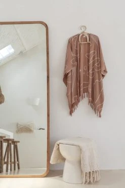 Village Thrive Natural Tone Throw Blanket