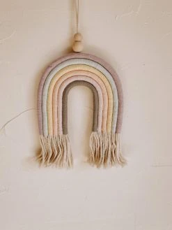 Village Thrive Mia Macrame Rainbow Wall Hanging