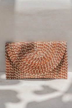 Village Thrive Ombre Rattan Clutch Bag Accessories 21 Village Thrive Ombre Rattan Clutch Bag Accessories