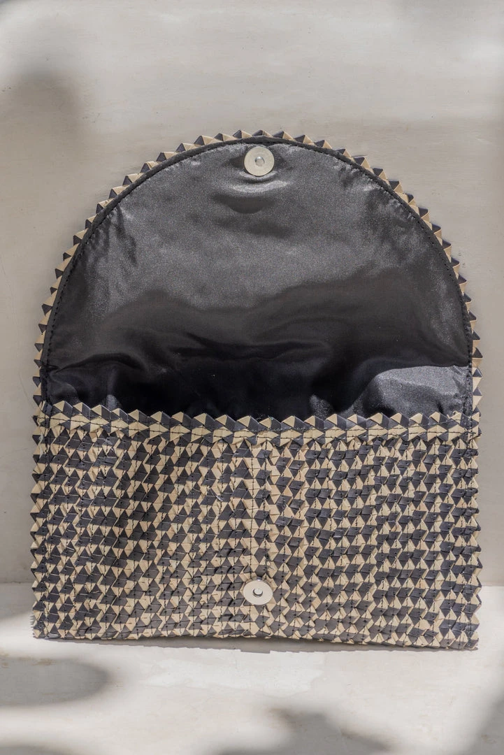 Village Thrive Ombre Rattan Clutch Bag Accessories 5 Village Thrive Ombre Rattan Clutch Bag Accessories