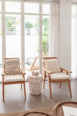 Village Thrive Home Goods Tassel Fringe Throw Pillow Cover