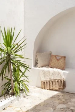 Village Thrive Home Goods Tassel Fringe Throw Pillow Cover