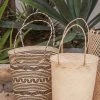 Village Thrive Accessories Praya Rattan Day Bag