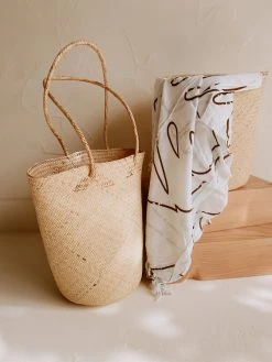 Village Thrive Accessories Praya Rattan Day Bag