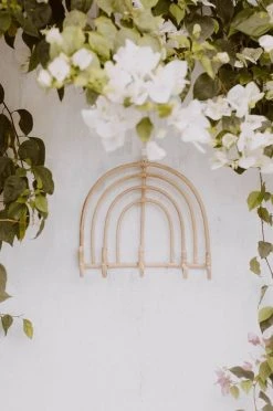 Village Thrive Rainbow Rattan Wall Hook