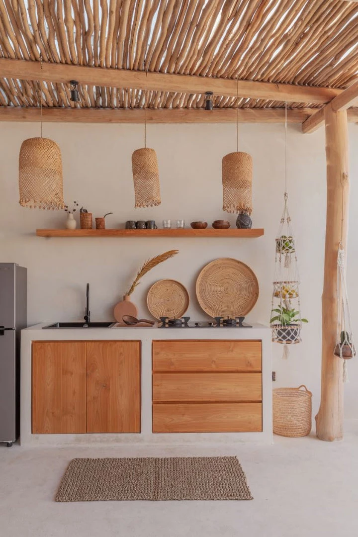 Village Thrive Rattan Utensil Holder 5 Village Thrive Rattan Utensil Holder