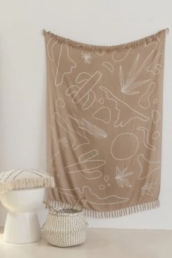 Village Thrive Tropika Seagrass Basket Home Goods