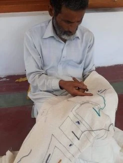 Leah Singh Viola Wool Throw Pillow Cover - Black Home Goods