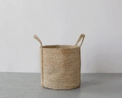 Will & Atlas Home Goods Jute Laundry Basket - Natural
