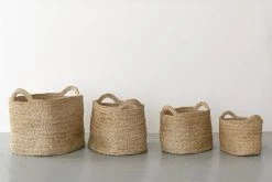 Will & Atlas Oval Jute Baskets - Natural Best Sellers
