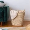 Will & Atlas Palm Leaf Laundry Basket - Round 1 Will & Atlas Palm Leaf Laundry Basket - Round