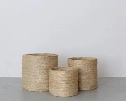 Will & Atlas Round Jute Baskets 8 Will & Atlas Round Jute Baskets