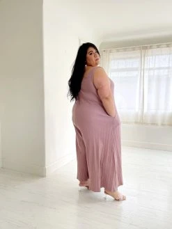 Mien Willow Wide Rib Jumpsuit Clothing