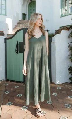 Mien Willow Wide Rib Jumpsuit Clothing