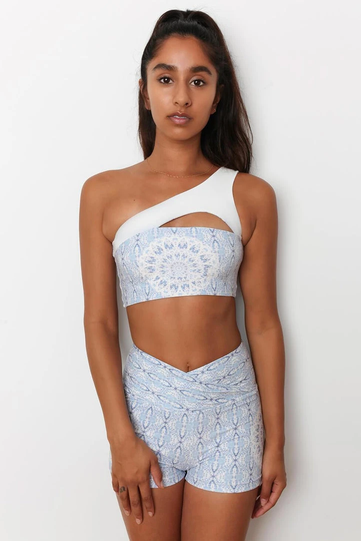 Wolven Reversible One Shoulder Recycled Top - Aquarius Activewear + Athleisure 5 Wolven Reversible One Shoulder Recycled Top - Aquarius Activewear + Athleisure