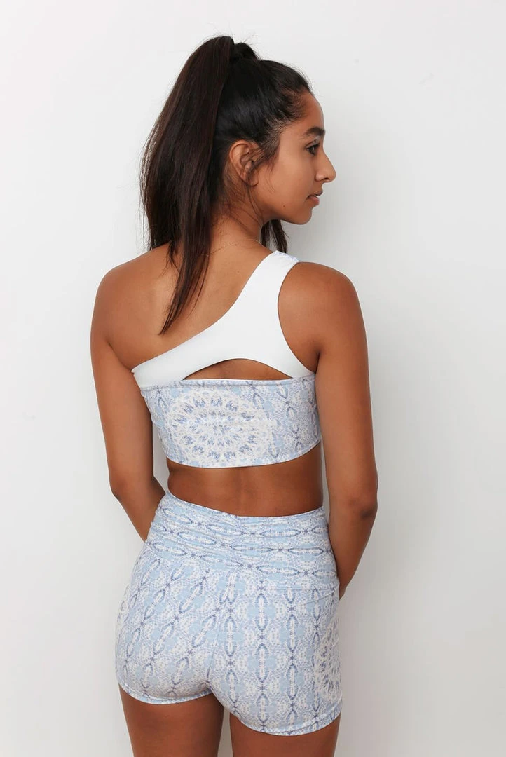 Wolven Reversible One Shoulder Recycled Top - Aquarius Activewear + Athleisure 9 Wolven Reversible One Shoulder Recycled Top - Aquarius Activewear + Athleisure