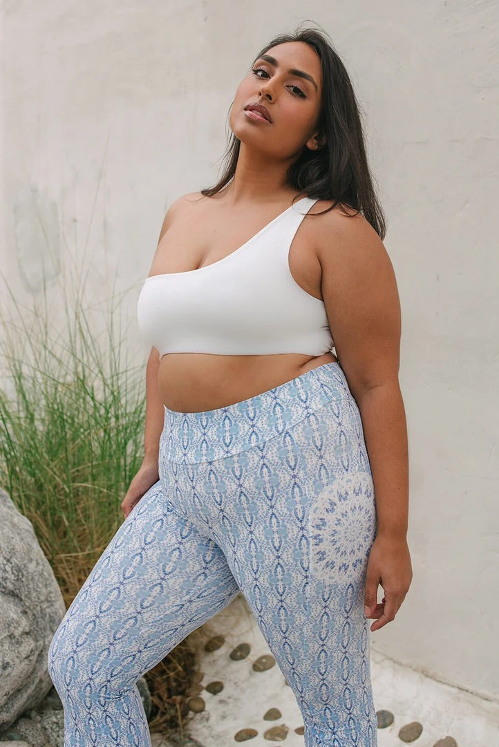 Wolven Reversible One Shoulder Recycled Top - Aquarius Activewear + Athleisure 3 Wolven Reversible One Shoulder Recycled Top - Aquarius Activewear + Athleisure