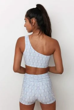 Wolven Reversible One Shoulder Recycled Top - Aquarius Activewear + Athleisure 16 Wolven Reversible One Shoulder Recycled Top - Aquarius Activewear + Athleisure