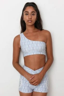 Wolven Reversible One Shoulder Recycled Top - Aquarius Activewear + Athleisure 17 Wolven Reversible One Shoulder Recycled Top - Aquarius Activewear + Athleisure