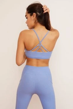 Wolven Reversible Crisscross Recycled Bra - Juniper 12 Wolven Reversible Crisscross Recycled Bra - Juniper