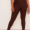 Wolven Recycled Crossover Pocket Legging - Chai Activewear + Athleisure 2 Wolven Recycled Crossover Pocket Legging - Chai Activewear + Athleisure