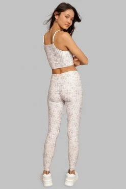 Wolven Crossover Recycled Ruched Legging - Harmony Activewear + Athleisure