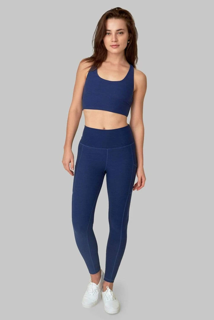Wolven Recycled Legging With Pockets - Indigo Activewear + Athleisure 10 Wolven Recycled Legging With Pockets - Indigo Activewear + Athleisure