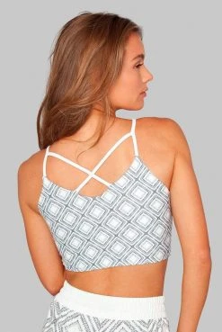 Wolven Crisscross Four-Way Recycled Top - Lineage Activewear + Athleisure