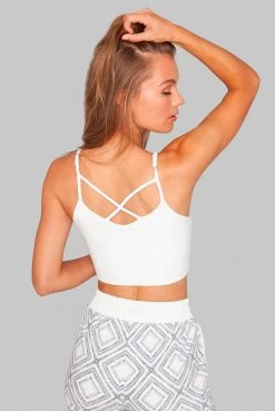 Wolven Crisscross Four-Way Recycled Top - Lineage Activewear + Athleisure